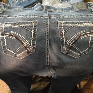 ZCO GUC size 18W bootcut jeans - 2 pairs